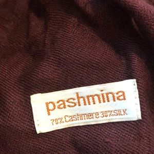 pashmina Accessories - Pashmina cashmere & silk blend oversized scarf pashmina Accessories - Pashmina cashmere & silk blend oversized scarf